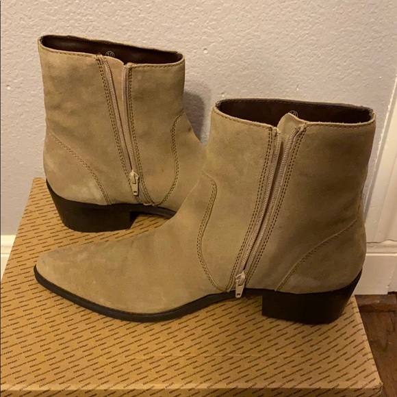 Suede western boots - Picture 2 of 5